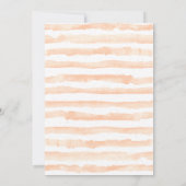 Floral Boho Antler Cactus Succulents Baby shower Kaart (Achterkant)