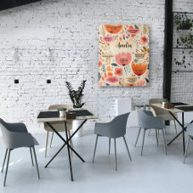 Floral Boho Bijbel Verzen Bevestiging met naam