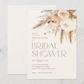 Floral Boho Desert Beach Vrijgezellenfeest Kaart (Voorkant / Achterkant)