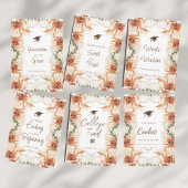 Floral Boho Graduation Party Aangepaste teken Kaar