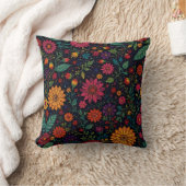Floral Boho Kussen (Deken)