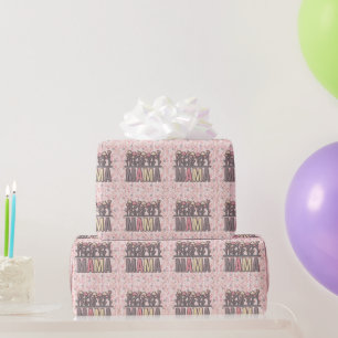 Floral Boho Mama Cadeaupapier
