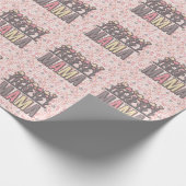 Floral Boho Mama Cadeaupapier (Hoek)