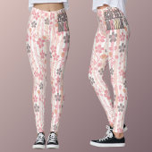 Floral Boho Mama Leggings