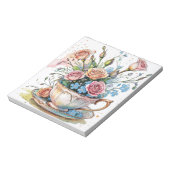 Floral boho notitieblok (Linkerzijde)