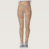 Floral Boho Pattern – Artistic Bohemian Botanical  Leggings (Voorkant)