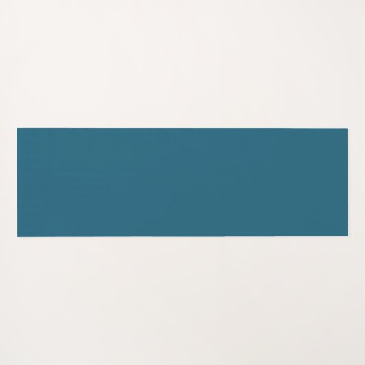 Floral Boho Pattern Custom Name Yoga Mat (Achterkant (horizontaal))