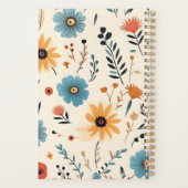 Floral Boho Pattern Planner (Achterkant)