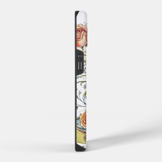 Floral boho phonecase iPhone hoesje (Rechterkant)