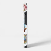 Floral boho phonecase iPhone hoesje (Linkerkant)