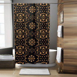 Floral Boho Shower Curtain Douchegordijn