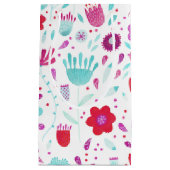 Floral Boho Waterverf Klein Cadeauzakje (Voorkant)