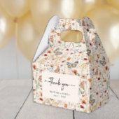 Floral Boho Wedding Favor Box Bedankdoosjes