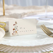 Floral Boho Wedding Plaatskaartje