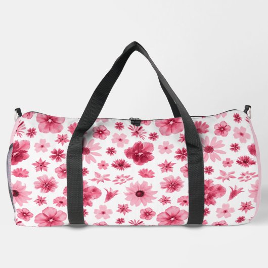 Floral bolsa de deporte plunjezak (Achterkant)