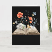Floral Book A New Chapter Begins Retired Teacher R Kaart (Voorkant)