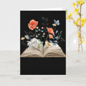 Floral Book A New Chapter Begins Retired Teacher R Kaart (Gele Bloem)