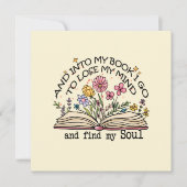 Floral Book Lover (Voorkant)