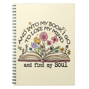 Floral Book Lover Notitieboek