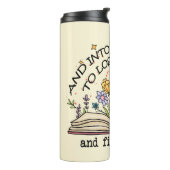 Floral Book Lover Thermosbeker (Gedraaid links)