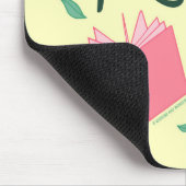 Floral Bookish Readers zullen lezen Muismat (Hoek)