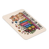 Floral Books en Cat Magneet (Rechterzijde)