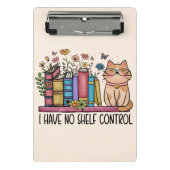 Floral Books en Cat Mini Klembord (Voorkant)