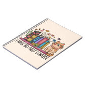 Floral Books en Cat Notitieboek (Linkerzijde)