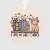 Floral Books en Cat Ornament (achterkant)