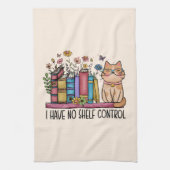 Floral Books en Cat Theedoek (Verticaal)