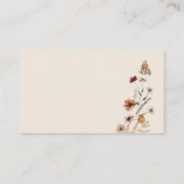 Floral Books for Baby Enclosure Kaart (Achterkant)