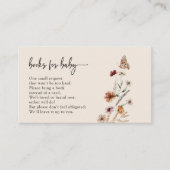 Floral Books for Baby Enclosure Kaart (Voorkant)