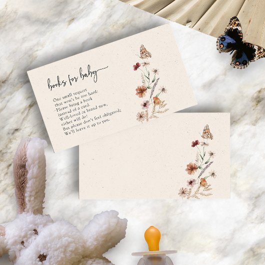 Floral Books for Baby Enclosure Kaart