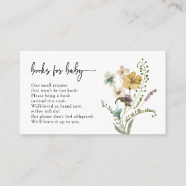 Floral Books for Baby Enclosure Kaart