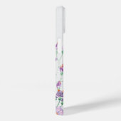 Floral Border and Butterfly Case-Mate iPhone Case (Achterkant / Rechts)