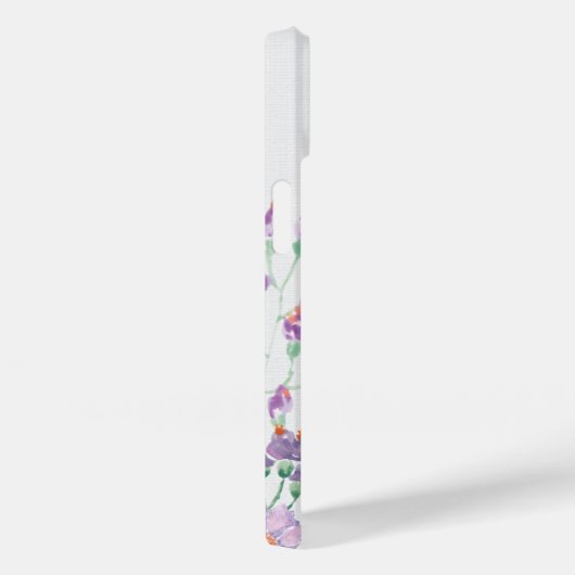 Floral Border and Butterfly Case-Mate iPhone Case (Achterkant / Rechts)