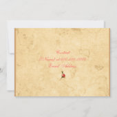  Floral Border Bridal Shower Kaart (Achterkant)