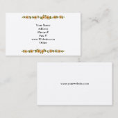 Floral Border Visitekaartje (Voorkant / Achterkant)