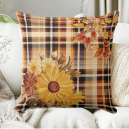 Floral Borrosa de caída personalizada Kussen