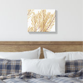 Floral Botanic Illustré Natuur Stretched Canvas (Insitu (Slaapkamer))