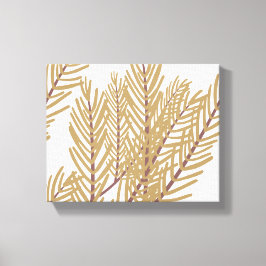 Floral Botanic Illustré Natuur Stretched Canvas