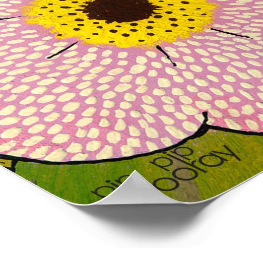 Floral Botanical Artist Impression Poster (Hoek)