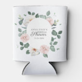 Floral Botanical Elegant Vrijgezellenfeest Blikjeskoeler (Voorkant)