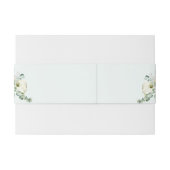 Floral Botanical Eucalyptus Greenery Lijst Weddens Uitnodigingen Wikkel (Achterkant Voorbeeld)