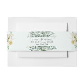 Floral Botanical Eucalyptus Greenery Lijst Weddens Uitnodigingen Wikkel (Voorkant Voorbeeld)