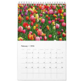 Floral Botanical Garden Illustrations Calendar Kalender (Feb 2026)