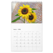 Floral Botanical Garden Illustrations Calendar Kalender (Mar 2026)