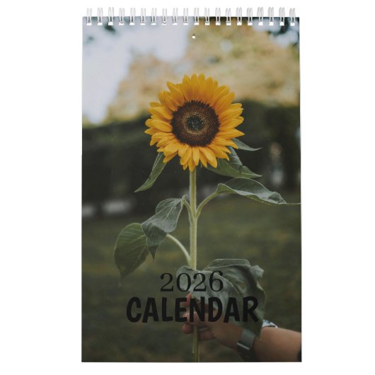 Floral Botanical Garden Illustrations Calendar Kalender (Hoes)