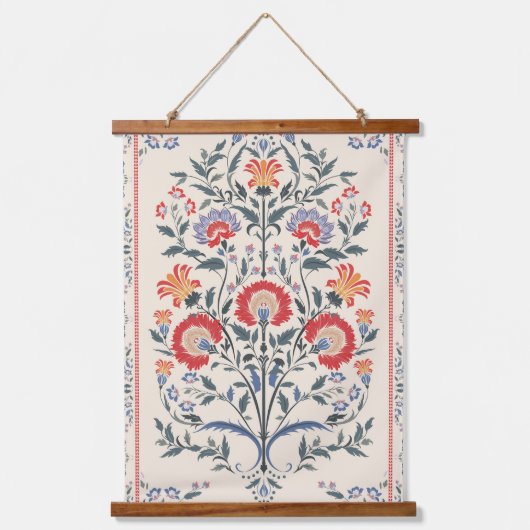 Floral Botanical  Hangend Wandkleed (Voorkant)
