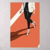 Floral Botanical Illustration Poster (Voorkant)